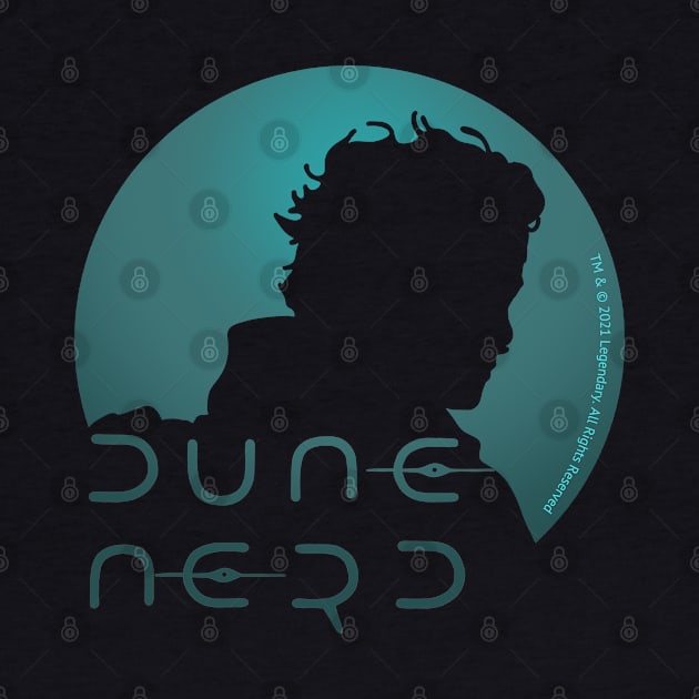 Dune Nerd Paul Atreides Silhouette by Slightly Unhinged